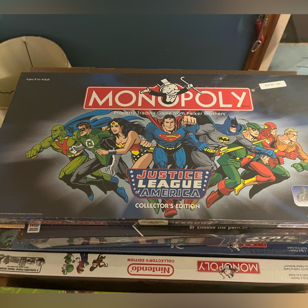 Justice League Monopoly